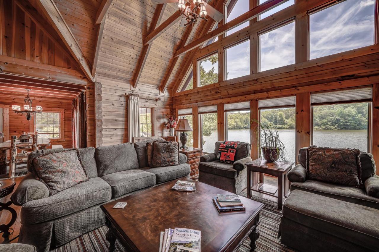 Log Haven Villa Dawsonville Buitenkant foto